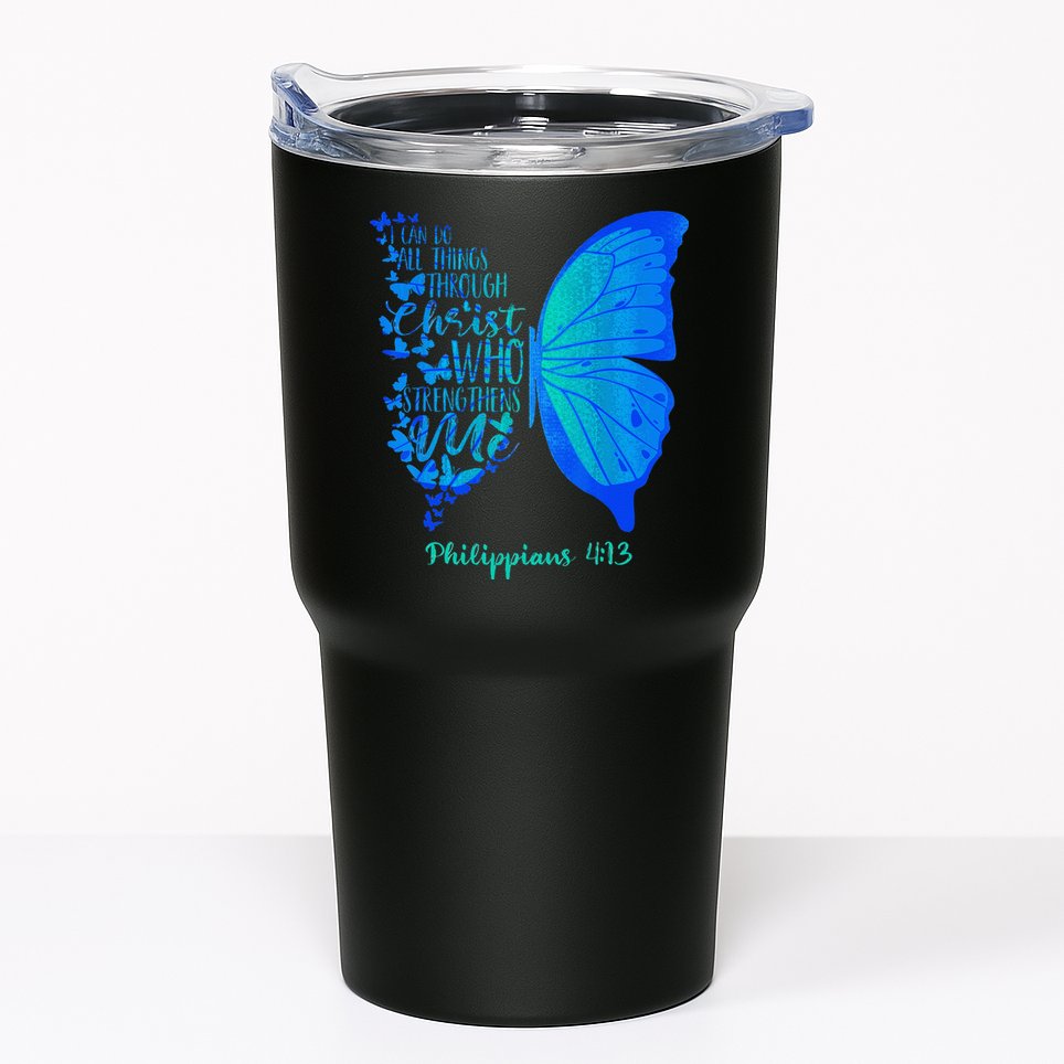 Can Do All Things Through Christ Who Strengthens Me I Gift Tumbler
