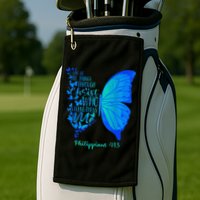 Can Do All Things Through Christ Who Strengthens Me I Gift Golf Towel