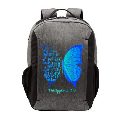 Can Do All Things Through Christ Who Strengthens Me I Gift Vector Backpack
