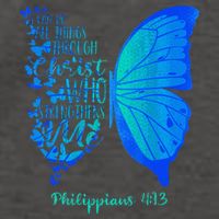 Can Do All Things Through Christ Who Strengthens Me I Gift Vector Backpack