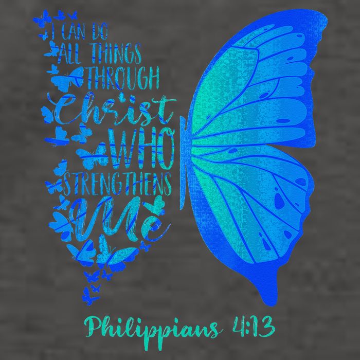 Can Do All Things Through Christ Who Strengthens Me I Gift Vector Backpack