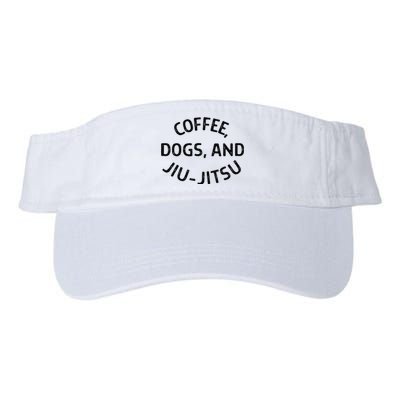 Coffee Dogs and Jiu Jitsu - BJJ Valucap Bio-Washed Visor