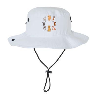 Cute Dog And Puppy Lover Gift Fun Just A Girl Who Loves Dogs Great Gift Legacy Cool Fit Booney Bucket Hat