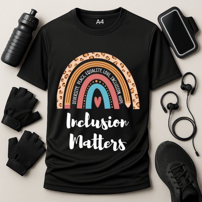 Cultural Diversity And Inclusion Earth Art Performance Shirt
