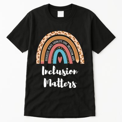 Cultural Diversity And Inclusion Earth Art Tall T-Shirt