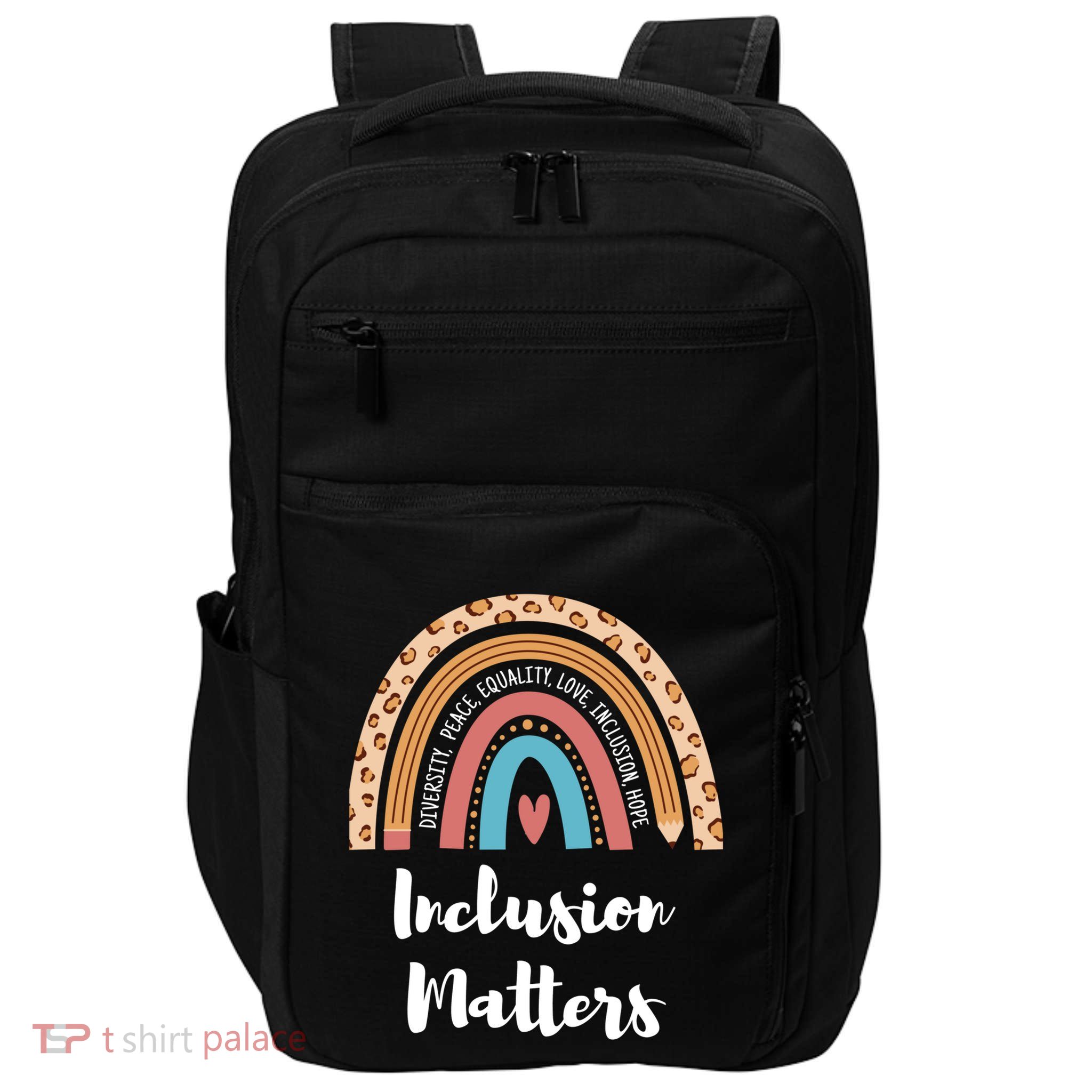 Cultural Diversity And Inclusion Earth Art Impact Tech Backpack