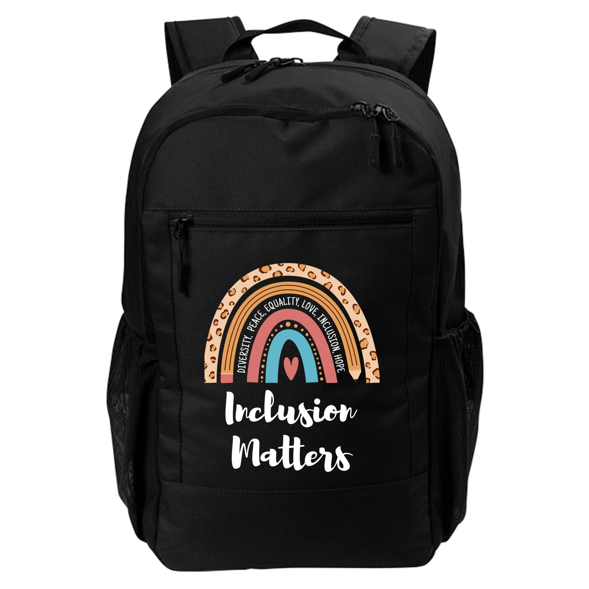Cultural Diversity And Inclusion Earth Art Backpack