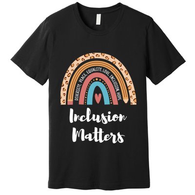 Cultural Diversity And Inclusion Earth Art Premium T-Shirt