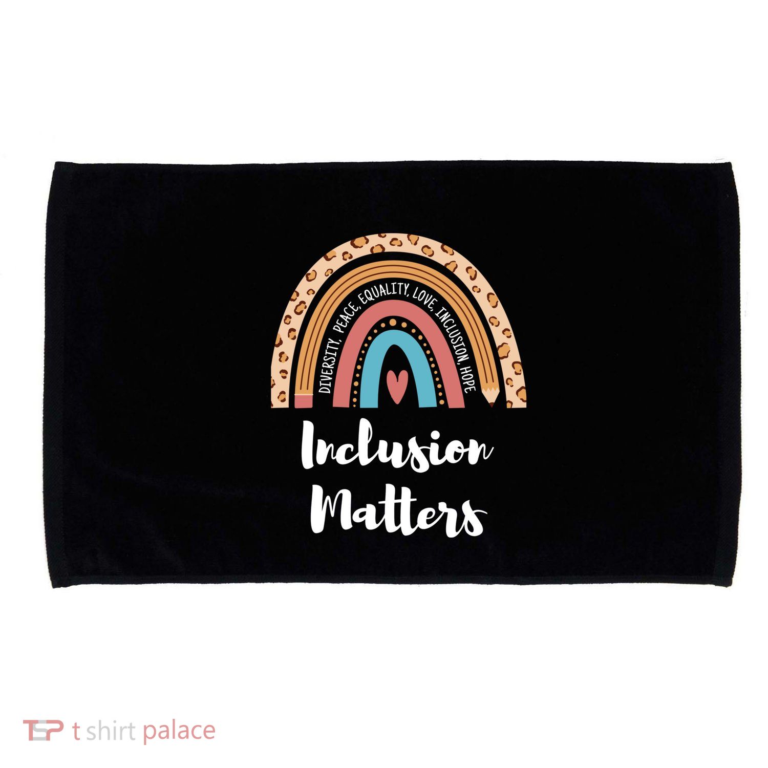 Cultural Diversity And Inclusion Earth Art Microfiber Hand Towel