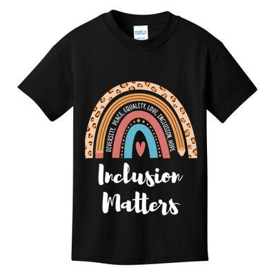 Cultural Diversity And Inclusion Earth Art Kids T-Shirt