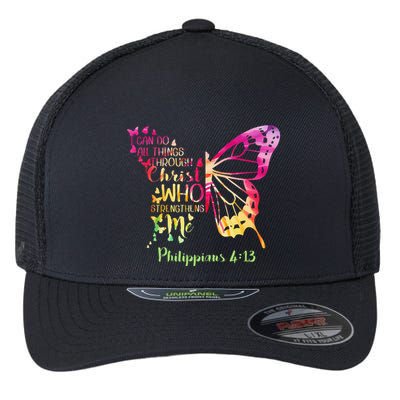 Can Do All Things Through Christ Who Strengthens Me I Flexfit Unipanel Trucker Cap