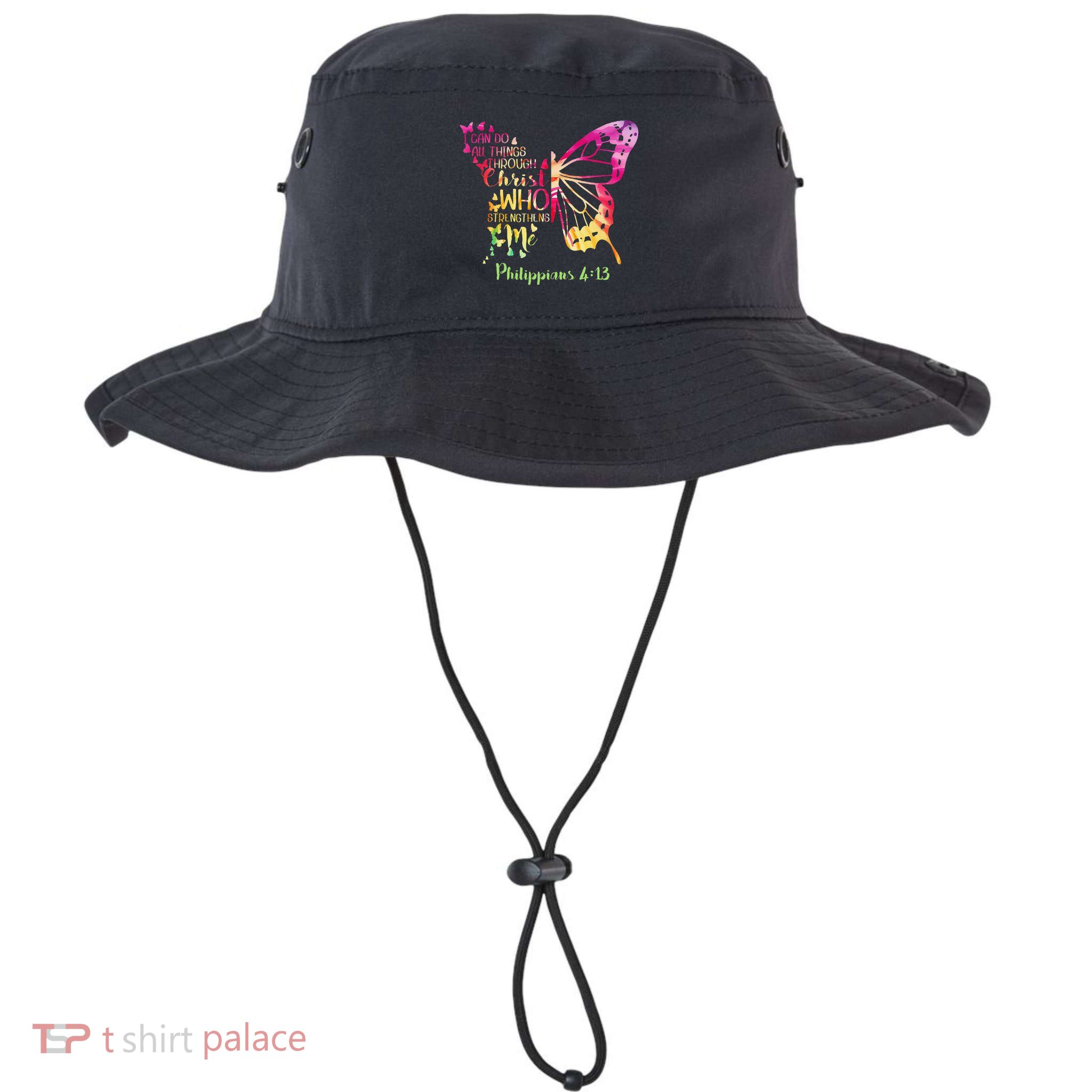 Can Do All Things Through Christ Who Strengthens Me I Bucket Hat