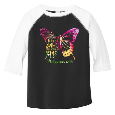 Can Do All Things Through Christ Who Strengthens Me I Toddler Fine Jersey T-Shirt