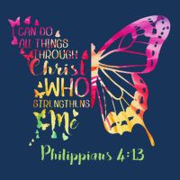 Can Do All Things Through Christ Who Strengthens Me I Infant Baby Jersey Bodysuit