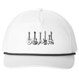 Celebrate Diversity Acoustic Guitar Musician Snapback Five-Panel Rope Hat