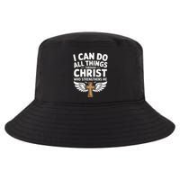 Can Do All Things Through Christ Who Strengthens Me Cool Comfort Performance Bucket Hat