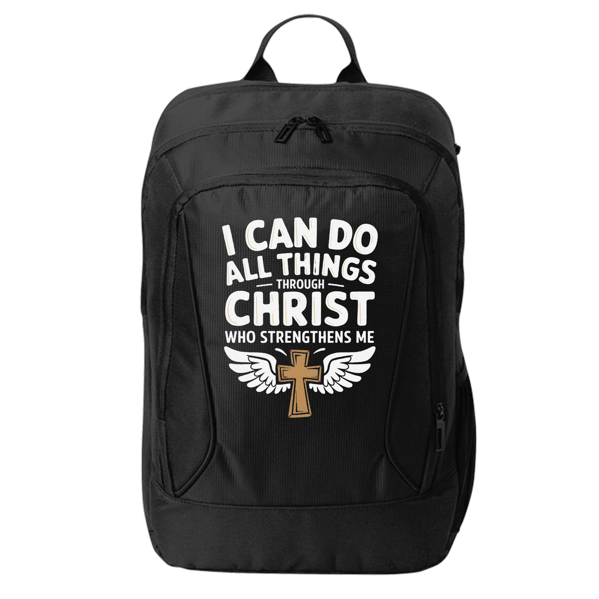 Can Do All Things Through Christ Who Strengthens Me City Backpack