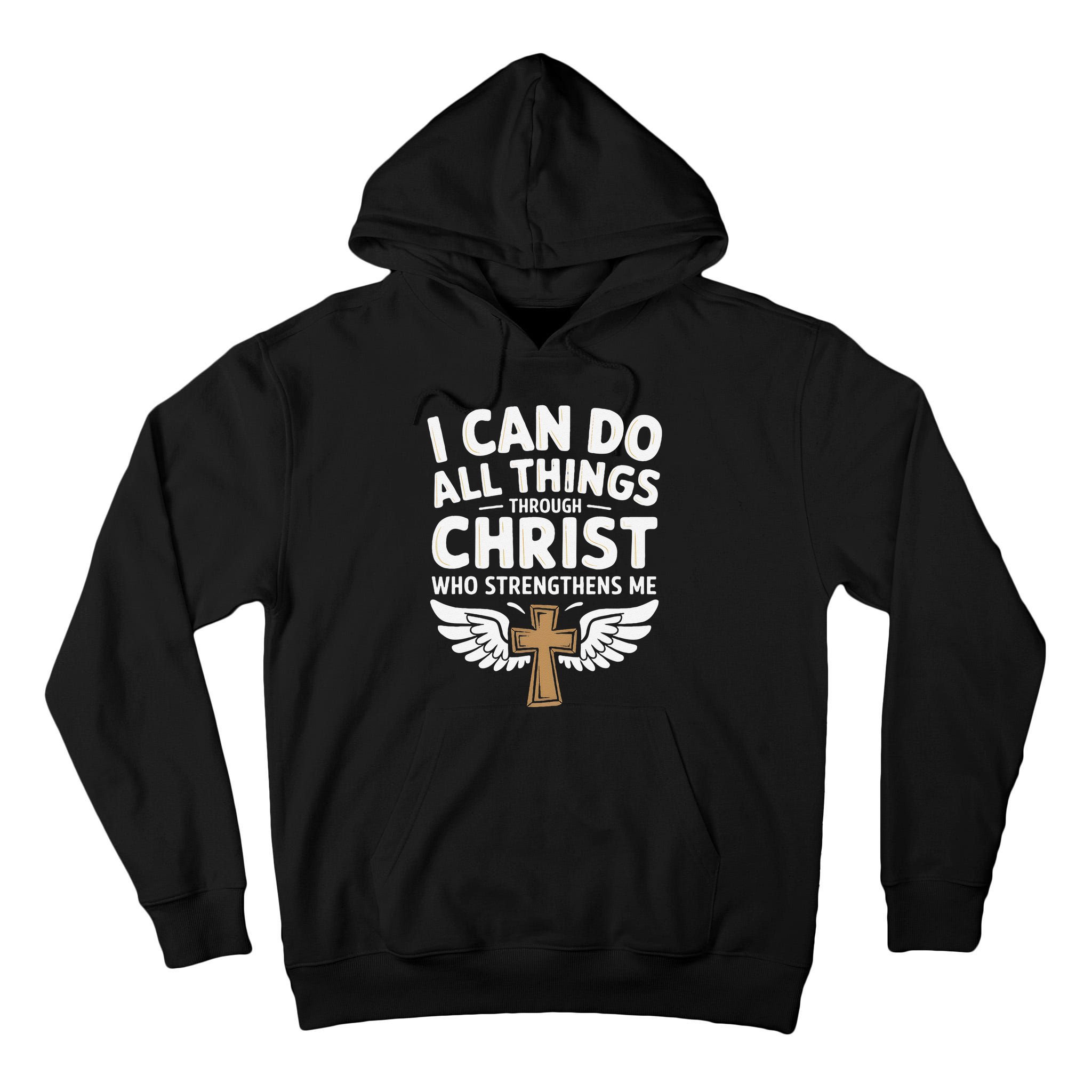 Can Do All Things Through Christ Who Strengthens Me Tall Hoodie