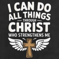 Can Do All Things Through Christ Who Strengthens Me Golf Towel