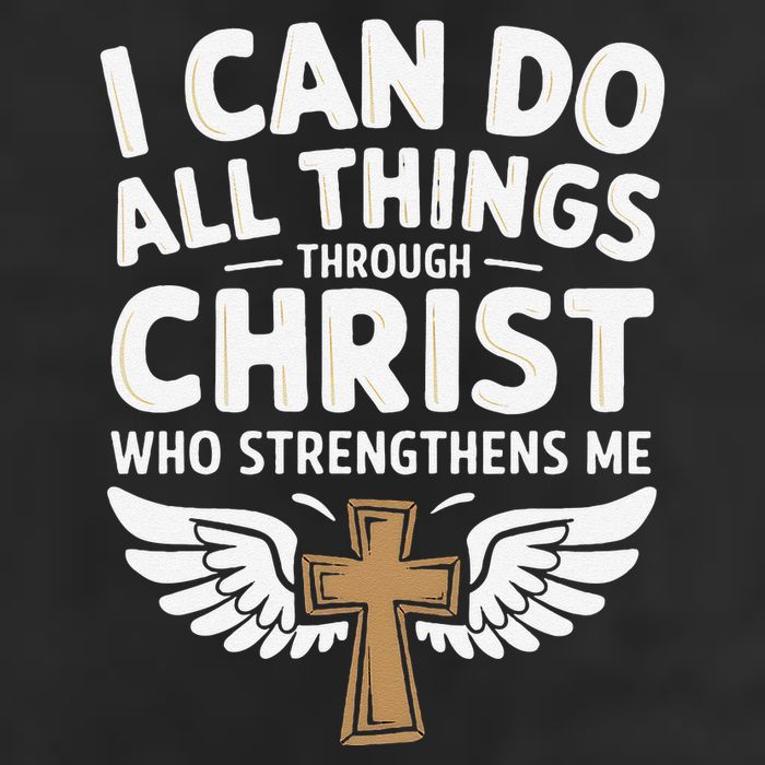 Can Do All Things Through Christ Who Strengthens Me Golf Towel