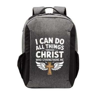 Can Do All Things Through Christ Who Strengthens Me Vector Backpack