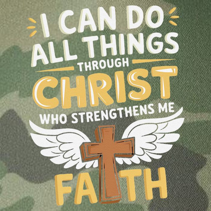 Can Do All Things Through Christ Who Strengthens Me Legacy Tie Dye Trucker Hat