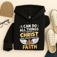 Can Do All Things Through Christ Who Strengthens Me Hoodie