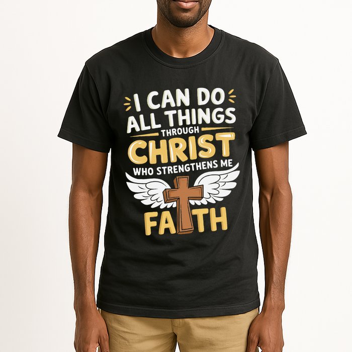 Can Do All Things Through Christ Who Strengthens Me Tall T-Shirt