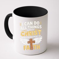 Can Do All Things Through Christ Who Strengthens Me Mug