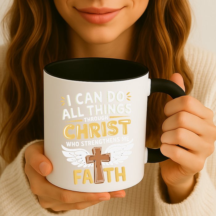 Can Do All Things Through Christ Who Strengthens Me Mug