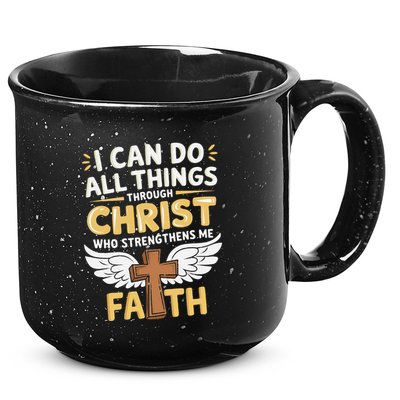 Can Do All Things Through Christ Who Strengthens Me 15oz Campfire Ceramic Mug