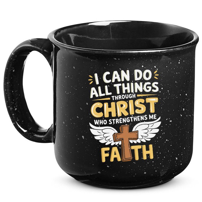 Can Do All Things Through Christ Who Strengthens Me 15oz Campfire Ceramic Mug