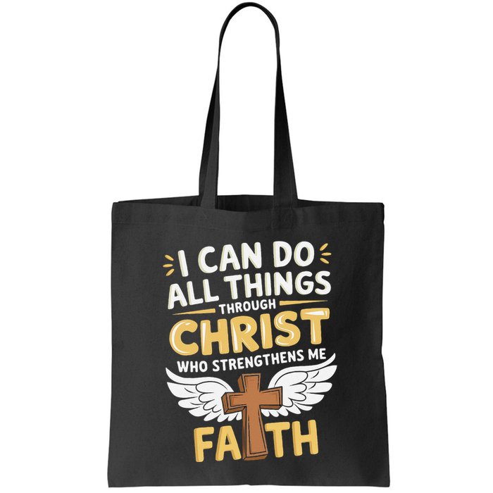 Can Do All Things Through Christ Who Strengthens Me Bag
