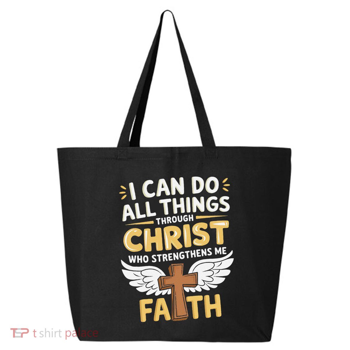 Can Do All Things Through Christ Who Strengthens Me 25L Jumbo Tote