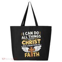 Can Do All Things Through Christ Who Strengthens Me 25L Jumbo Tote