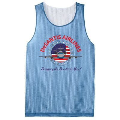 Classic Desantis Airlines Mesh Reversible Basketball Jersey Tank