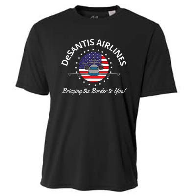 Classic Desantis Airlines Cooling Performance Crew T-Shirt