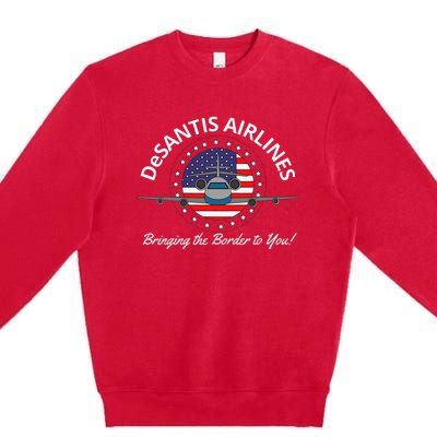 Classic Desantis Airlines Premium Crewneck Sweatshirt