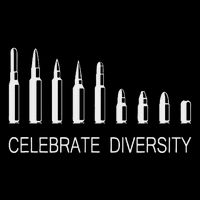 Celebrate Diversity Ammo Bullet Funny Pro Gun Ammunition 16 in Basic Backpack