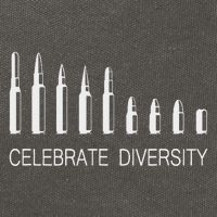 Celebrate Diversity Ammo Bullet Funny Pro Gun Ammunition Cotton Canvas Backpack