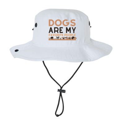 Cute Dogs Are My Favorite People For Puppy Lovers Cute Gift Legacy Cool Fit Booney Bucket Hat