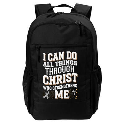 Can Do All Things Through Christ Asthma Awareness Backpack