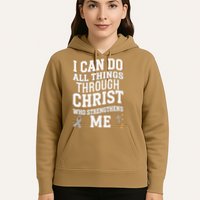 Can Do All Things Through Christ Asthma Awareness Hoodie