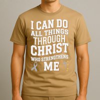 Can Do All Things Through Christ Asthma Awareness T-Shirt
