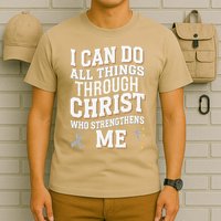 Can Do All Things Through Christ Asthma Awareness T-Shirt