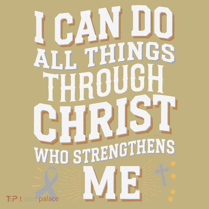 Can Do All Things Through Christ Asthma Awareness Cooling Performance Long Sleeve Crew