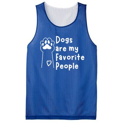 Cute Dogs Are My Favorite People For Puppy Paw Lovers Gift Mesh Reversible Basketball Jersey Tank