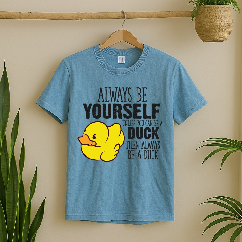 Cute Duck Always Be Yourself Unless You Can Be A Duck Gift T-Shirt
