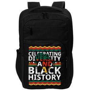 Celebrating Diversity And Black History African Americans Gift Impact Tech Backpack