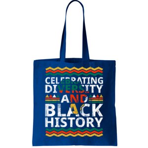 Celebrating Diversity And Black History African Americans Gift Tote Bag